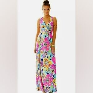 Lilly Pulitzer Amada Besame Maxi Dress